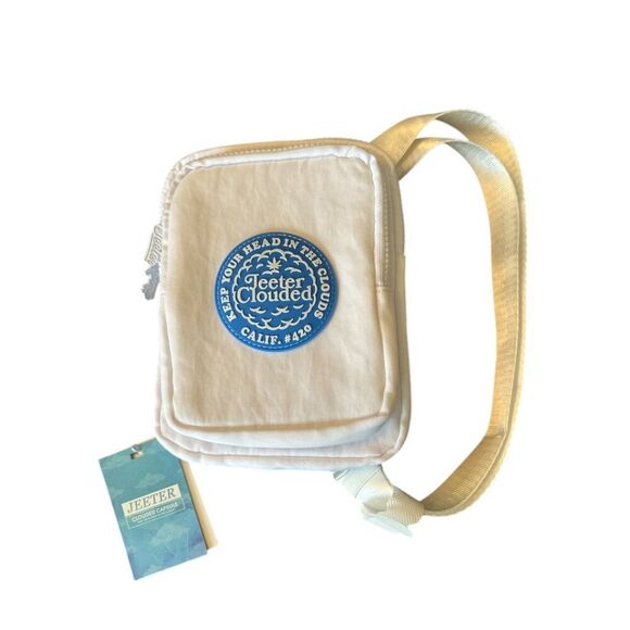Jeeter Clouded Crossbody Bag Sling White NWT - Picture 3 of 8